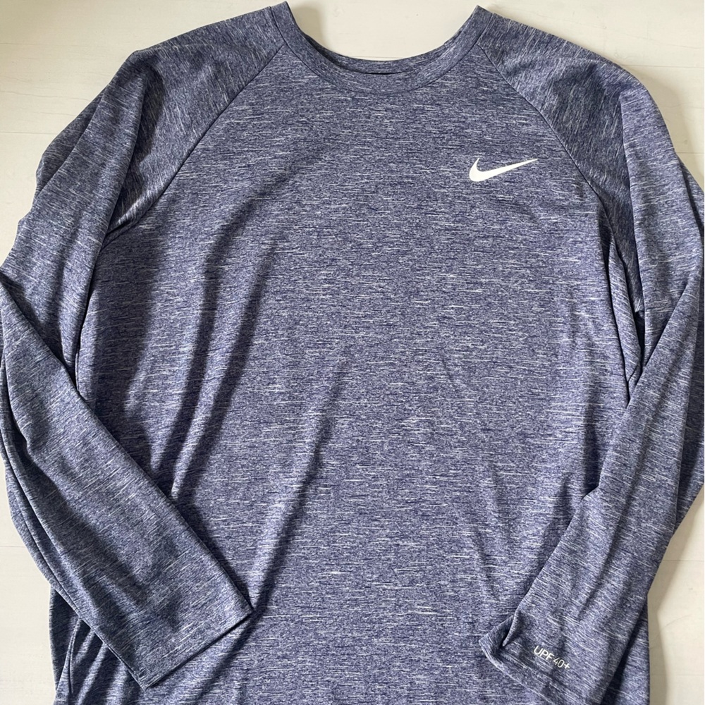 Nike Blue Long Sleeve Shirt